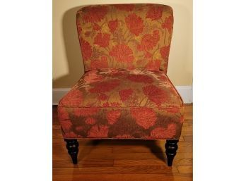 Accent Chair....Straight Top, Armless.  Great Condition.           -             Loc: Fam Room