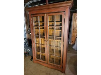 Display Cabinet - Bourbon, Ducks, Family Pics, Etc.               -             Loc. Garage.