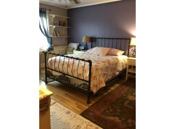 Queen Wrought Iron Bed