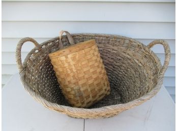Lot Of Two Baskets