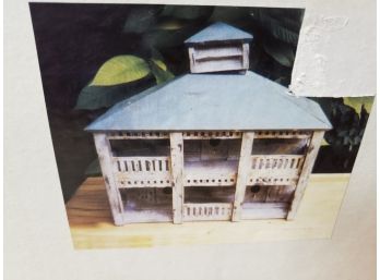 New In Box Mansion Style Birdhouse