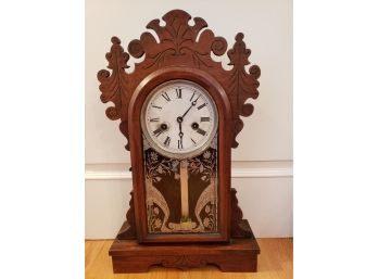 Antique Ginger Bread Shelf Clock