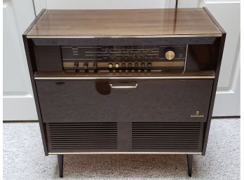 Vintage 1960's Grundig Stereo Phonograph Console