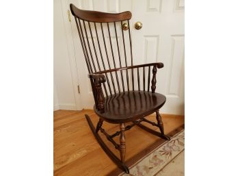 Vintage Windsor Back Rocking Chair