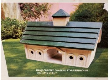 New In Box Chateau Style Bird House