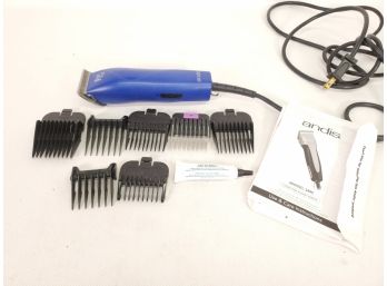 Andis Pro Pet Model SMC Corded Pet Hair Clipper With Attachments