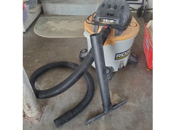 Large Wet Vacuum- Full Size - 5.0 Peak HP, 12 Gallon