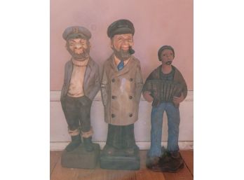 Three Lovely Sailor Statues