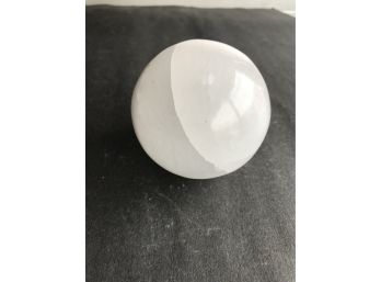 1 LB 4 Oz ,Crystal Selenite Sphere