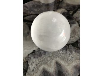 1LB , Selenite Crystal Sphere