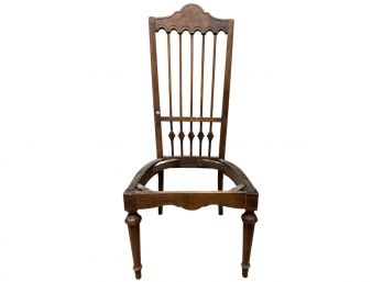 Antique High Spindle Back Dining Chair