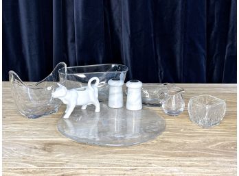 Mid-century Vintage Glassware And Kitchen Items