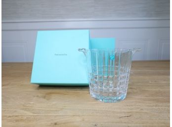 Tiffany & Co. Crystal Mini Ice Bucket / Canister With Handles