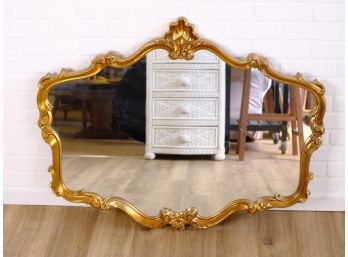 Gold Gilt Neoclassical Inspired Accent Mirror