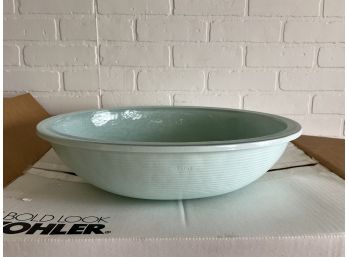 NEW Kohler Artist Editions Whist Glass Under Counter Bathroom Sink 2 Of 2 Retail $510