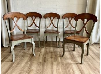Five Pier One Marchella Dining Chairs