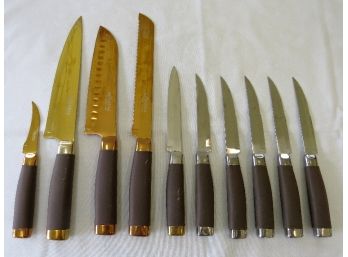 9 Kitchen Knives By Skandia