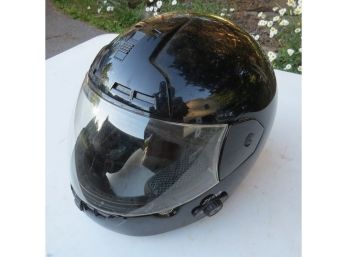 Size Medium Zero Brand Motorcycle Helmet With Audio Control