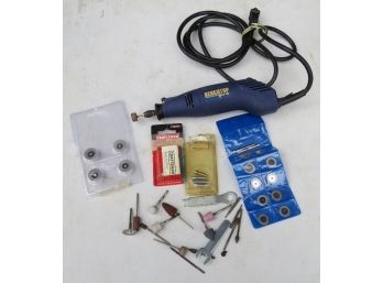 Benchtop Pro Dremel Tool W/Various Accessories