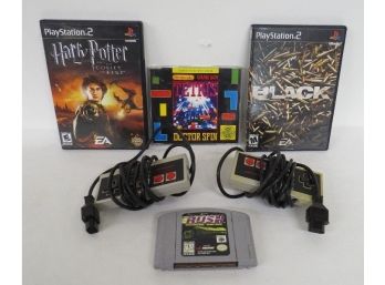 Mixed Lot Of Collectible Video Games & Accessories