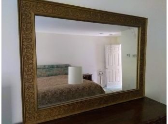 Large Antique Wall Hanging Mirror *Over Five Feet Wide*
