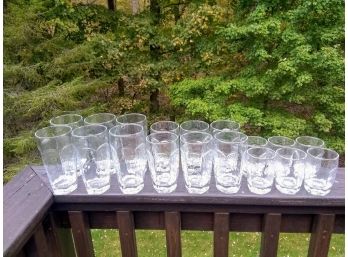 Set Of 18 Jelly Glasses