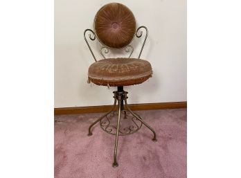 Vintage Adjustable Cushioned Chair