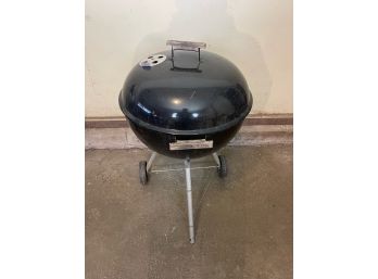 Weber Charcoal Grill With Utensils