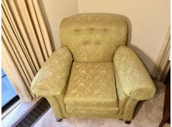 Button Back Mid Century Modern Club Chair (Click On Photo For Full Description And More Photos)