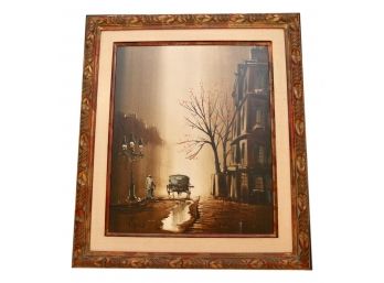 Listed French Artist Albert LeGrand 20th Century Signed Oil On Canvas Painting