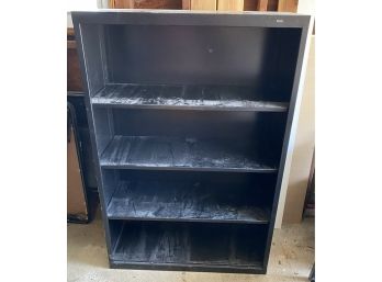 Black Metal Storage Shelf