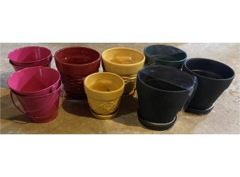 Planters And Buckets