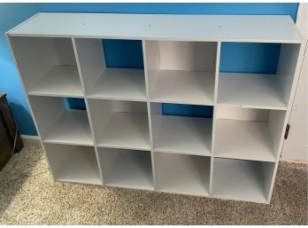 White Twelve 'Cube' Storage