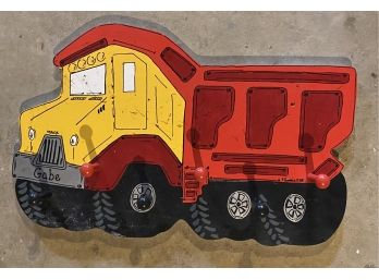 Dump Truck Coat Rack