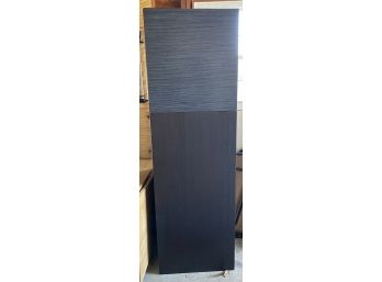 Black Two Door Storage Cabinet