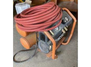 Rigid Air Compressor With Hose