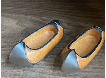 Primitive Inspired Wooden Clogs