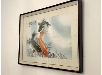 Japanese Koi Fish Art Print