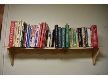 Divided Shelf And Cookbook Lot 1