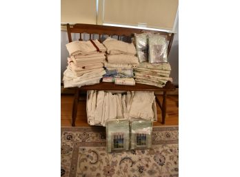 Large Lot Of Curtians And Valances