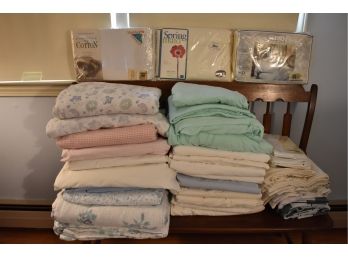 Assorted King Sheets And More Lot 1
