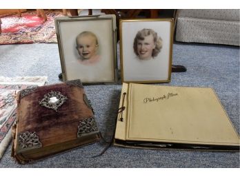 Vintage Photo Albums And Photos
