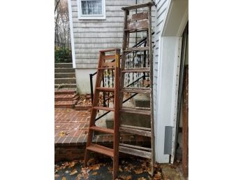 Wooden Step Ladders