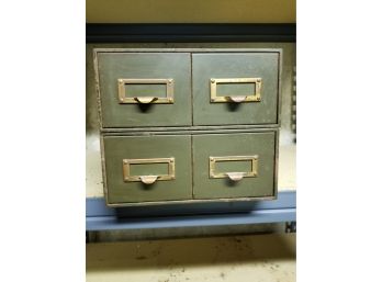 Allsteel Index Card File Cabinets