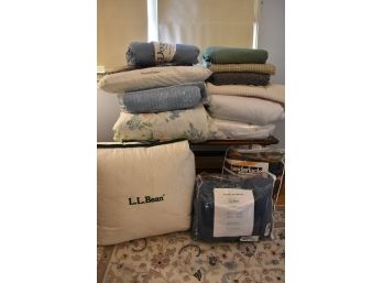 L.L. Bean Down Comforter And More