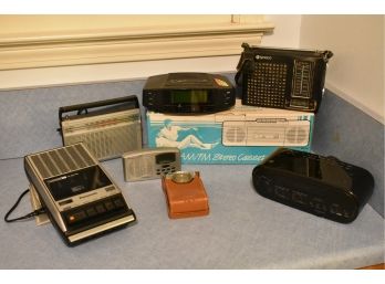 Assorted Radios And Alarm Clocks
