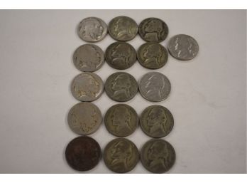 Indian Head And Jefferson Nickels