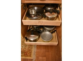 Pot And Pan Cabinet Contents Lot 1