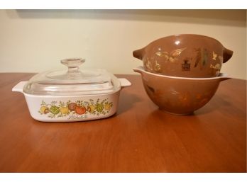 Pyrex And Spice Of Life Corning Ware Lot