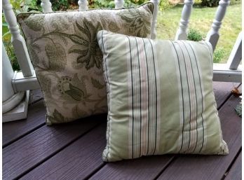 Two Accent Pillows
